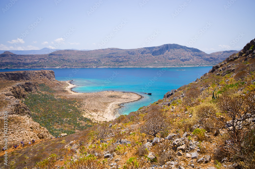 Lagoon of Gramvousa island, Crete