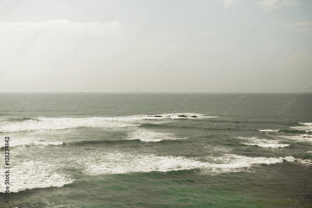 sea and sky on Sri Lanka