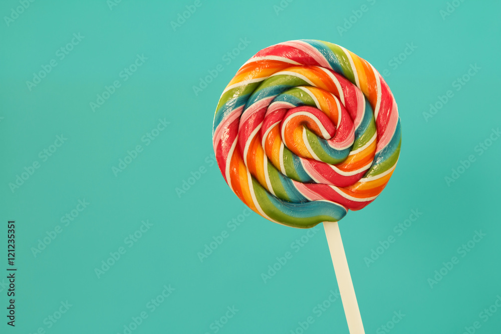 Nice lollipop with many colors Nice lollipop with many colors