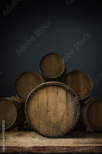 background of barrel