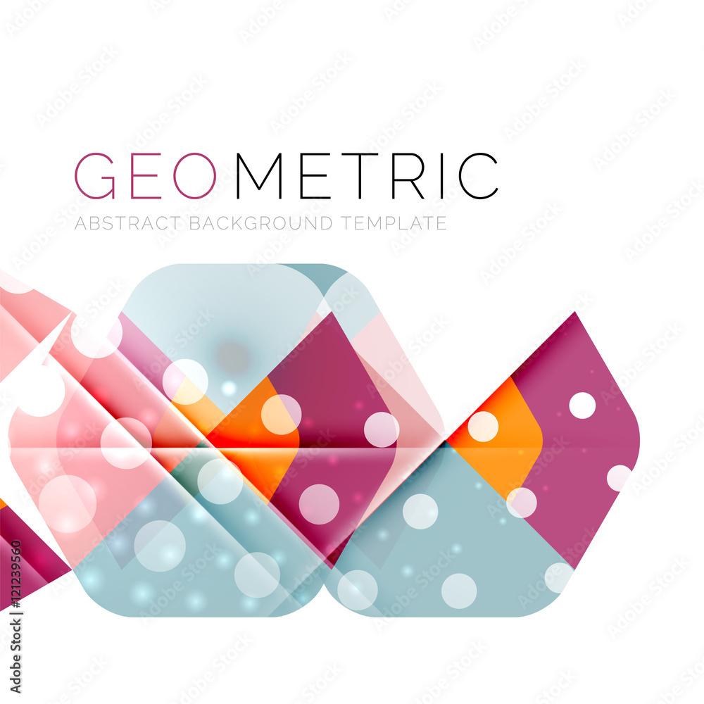 Shiny geometric abstract background Shiny geometric abstract background