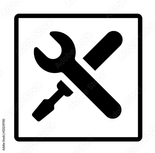 Werkzeug / Icon / Vektor