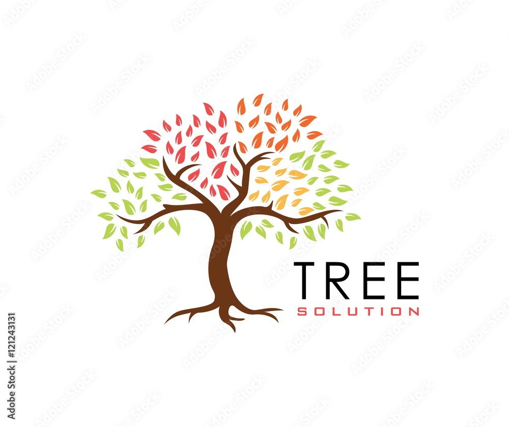 Obraz premium Tree logo