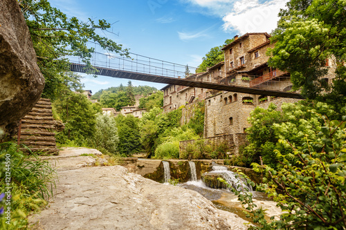 Rupit village in Catalonia, Spain