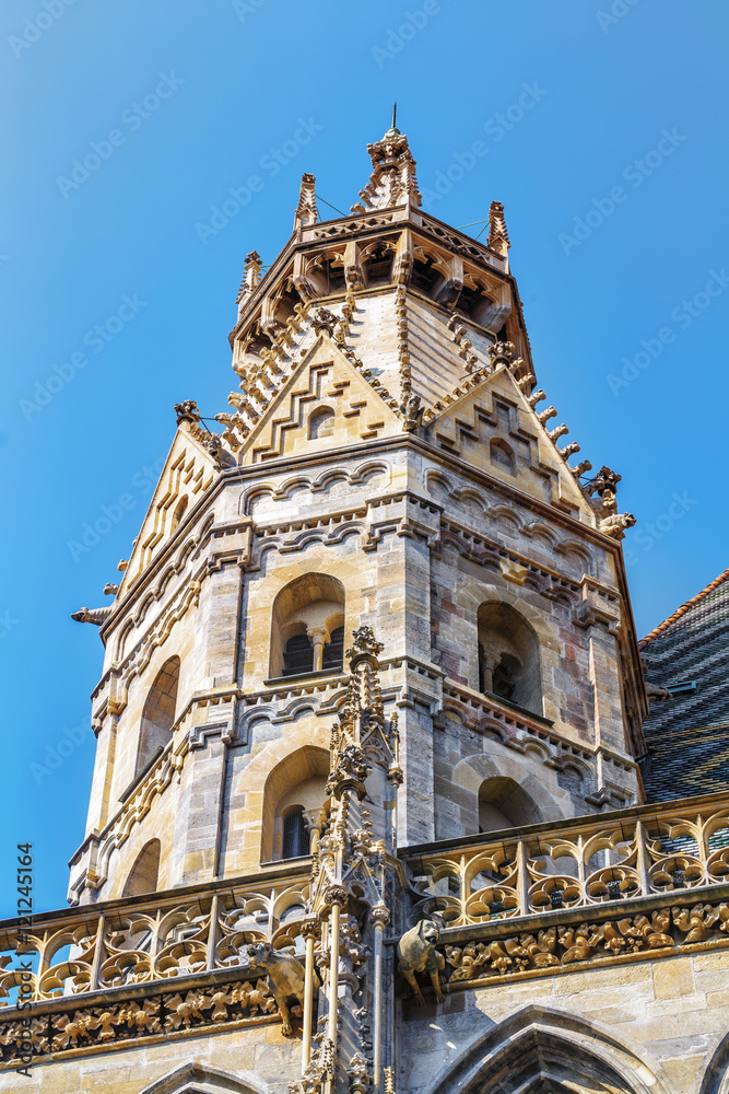 Detail St. Stephen's Cathedral, Vienna.  Austria.