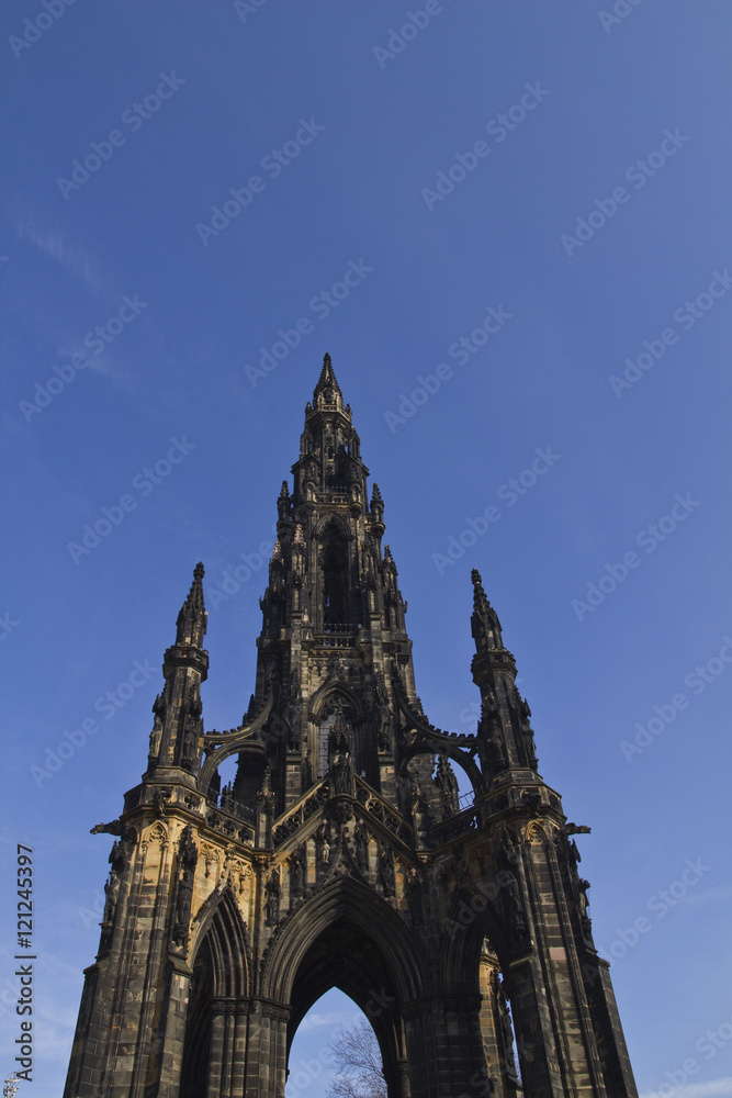 Scott Monument Edinburgh Scotland UK