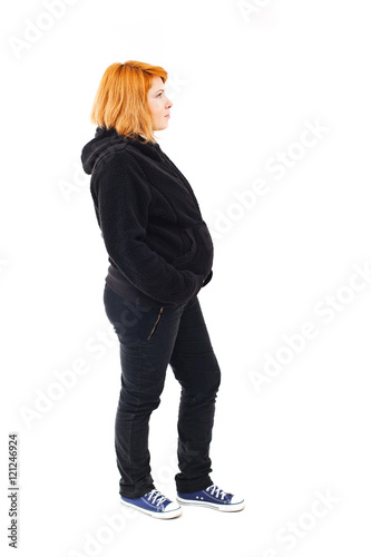 Pregnant young woman in her jogging suit © Travel_Master