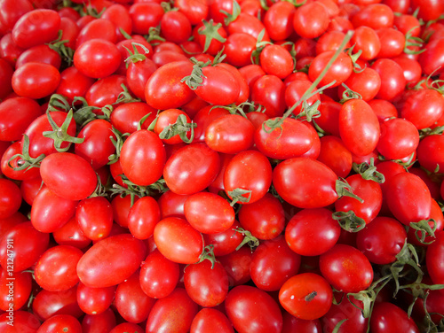 Fresh tomatoes background