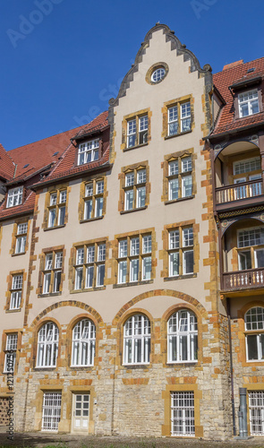 Old building in the historical center of Bielefeld
