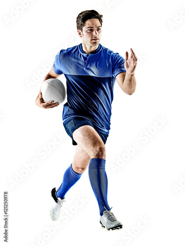 rugby player man isolated  © snaptitude