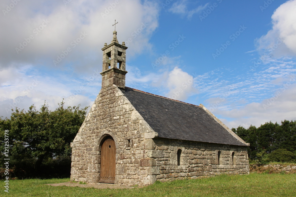Petite chapelle ar Sonj, commune de Locronan en Bretagne