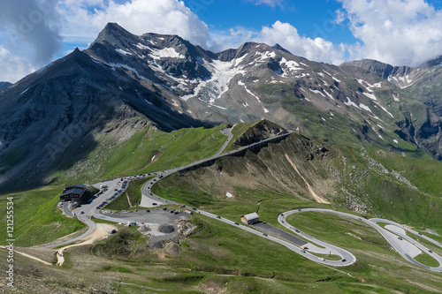 Вид с Bikers Point, Grossglockner, Австрия