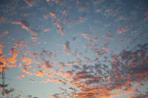 Fototapeta Naklejka Na Ścianę i Meble -  sky sunset clouds florida