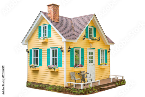 wooden house
