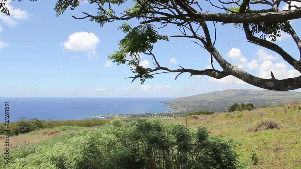 Landscape Hanga Roa Easter Island, Rapa Nui Landscape Hanga Roa Easter Island, Rapa Nui