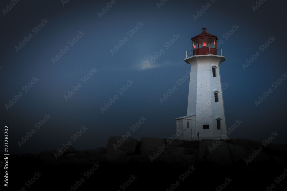 Peggy's Cove lighthouse 