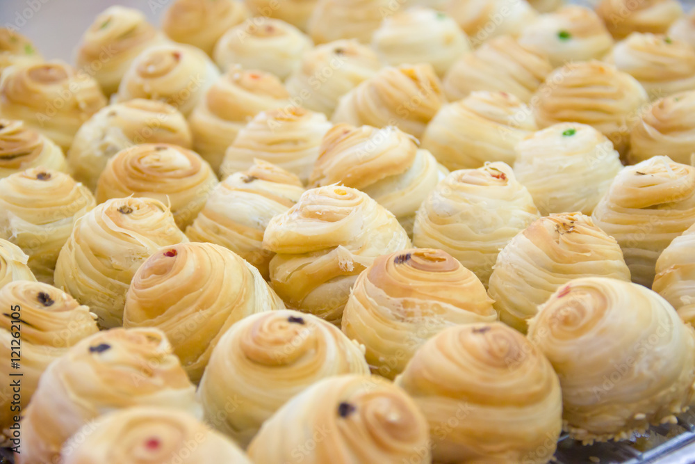 Chinese Pastry or Moon cake, dessert for Chinese new year. Chinese Pastry or Moon cake, dessert for Chinese new year.