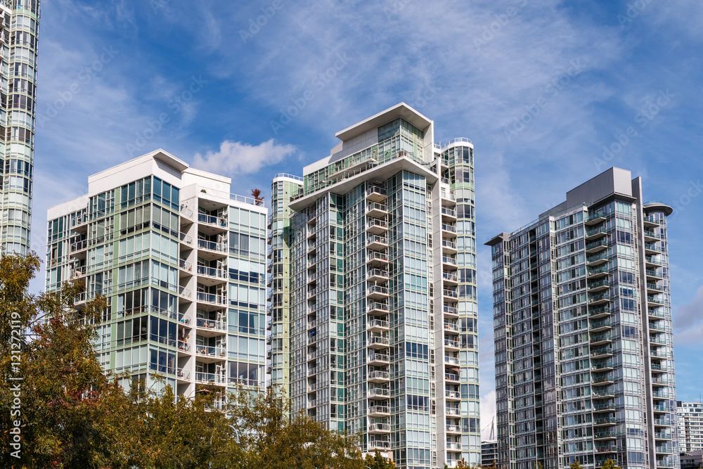 Modern Apartment Buildings