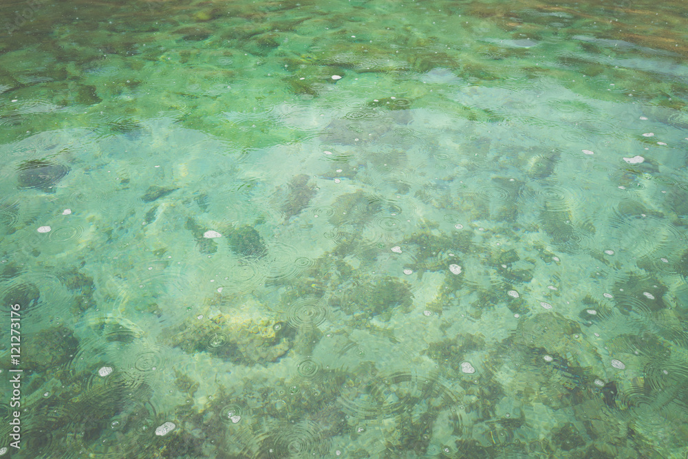 Fototapeta premium Rain in Greece