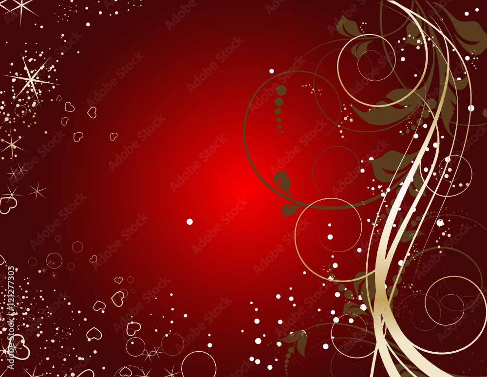 Abstract Christmas background. 