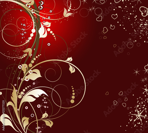 Abstract Christmas background.