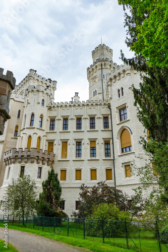 Castle Hluboka nad Vltavou is one of the most beautiful castles of the Czech Republic.