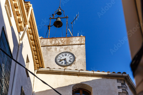 Old mountain town of Tivissa in the morning photo