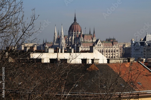 фотографія landscape with the historic building with its many domes