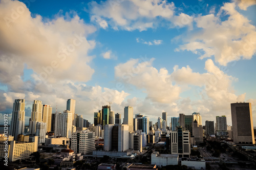 Clouds over Downtown Miami