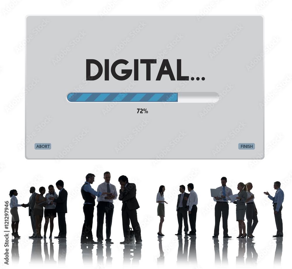 Connection Data Streaming Download Archiving Concept Connection Data Streaming Download Archiving Concept