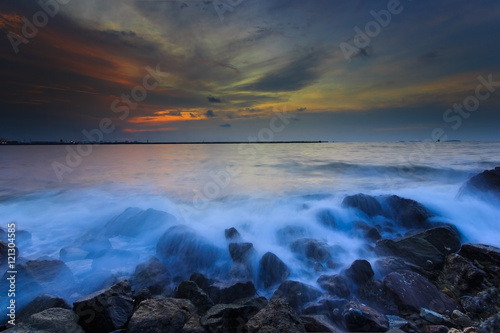 landscape and seascape and skies photo