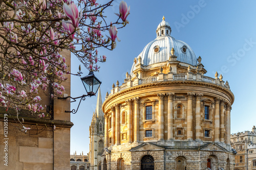 Fotografiet Oxford in spring, England