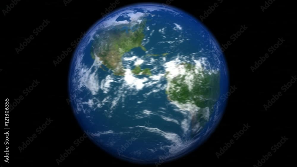 Loop around the Earth with Sun and Moon Loop around the Earth with Sun and Moon