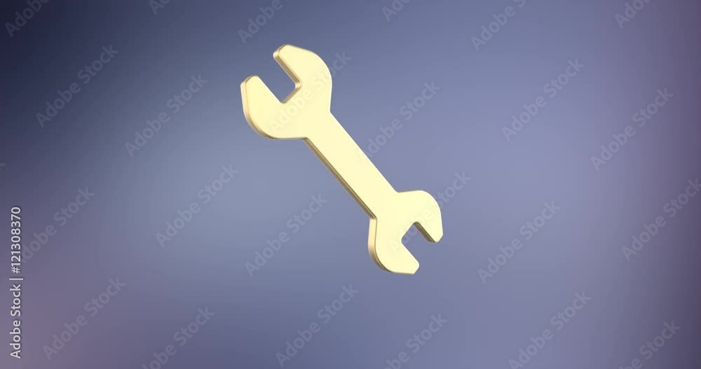 Animated Wrench Gold 3d Icon Loop Modules for edit with alpha matte
Animated Wrench Gold 3d Icon Loop Modules for edit with alpha matte