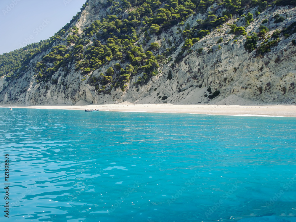 Beach On The Ionian Sea