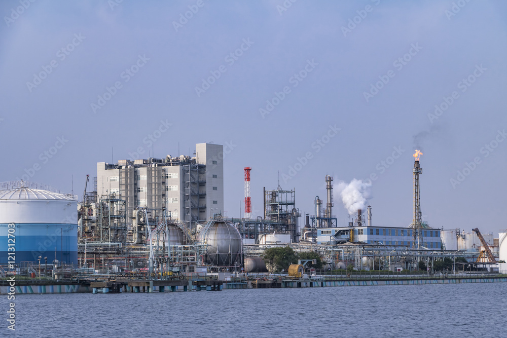 waterfront manufacturing industry, petrochemical complex waterfront manufacturing industry, petrochemical complex