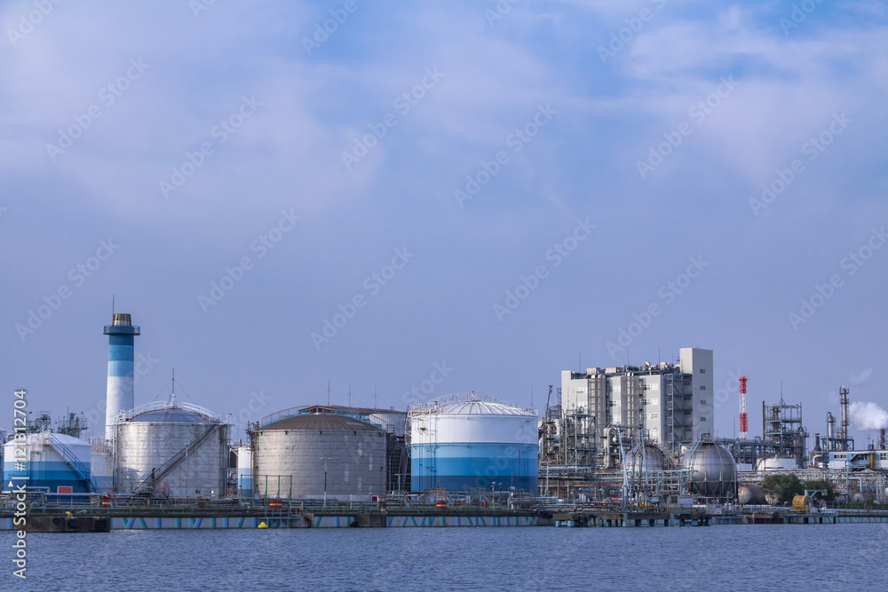 waterfront manufacturing industry, petrochemical complex waterfront manufacturing industry, petrochemical complex