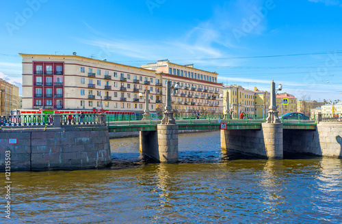 The Krukov Bridge in St Petersburg photo