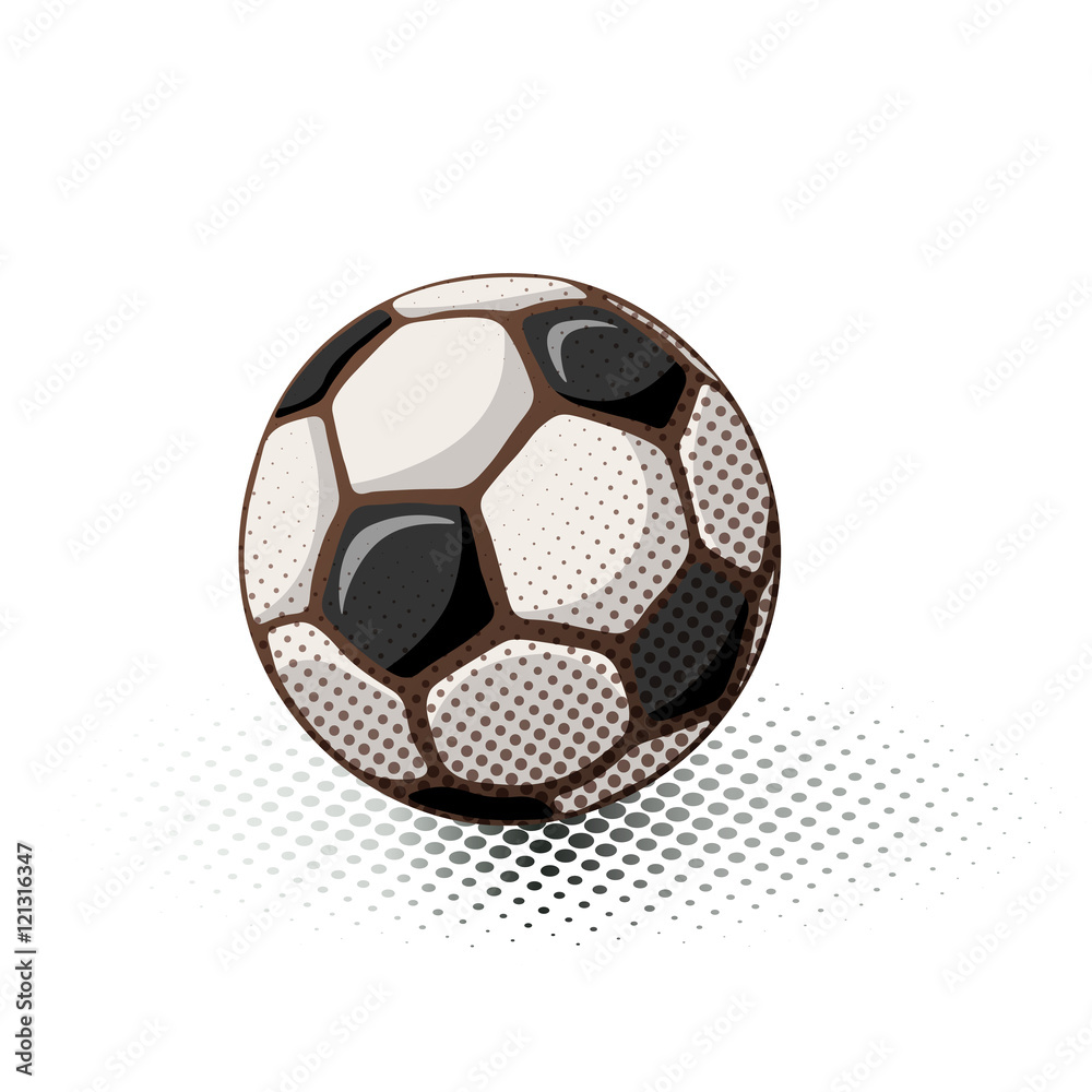 Obraz premium Ball icon. Absteact vector illustration.