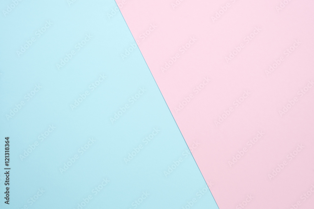 soft pink and light blue pastel colored paper background