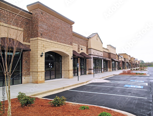 Shopping Center Construction photo