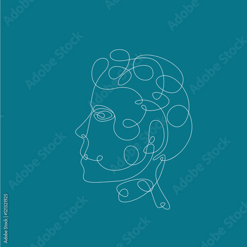 profil silhouette graphique