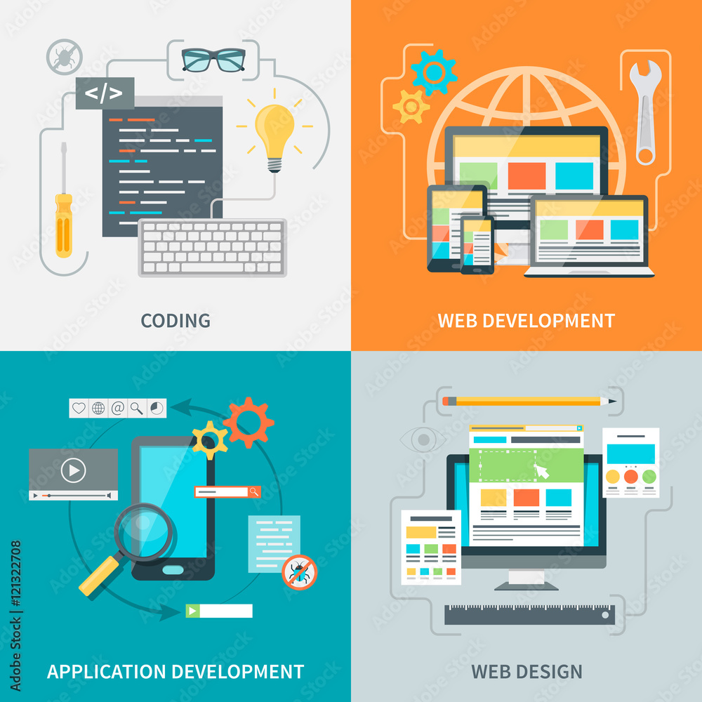 Website Development Picture Set Website Development Picture Set