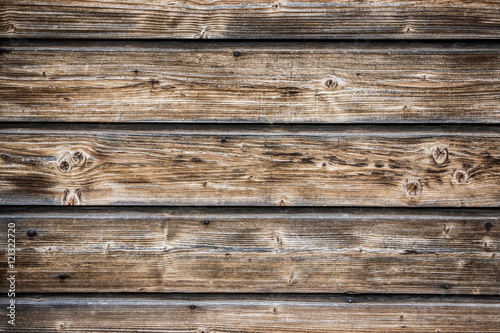 Brown peeling paint wooden desk texture.