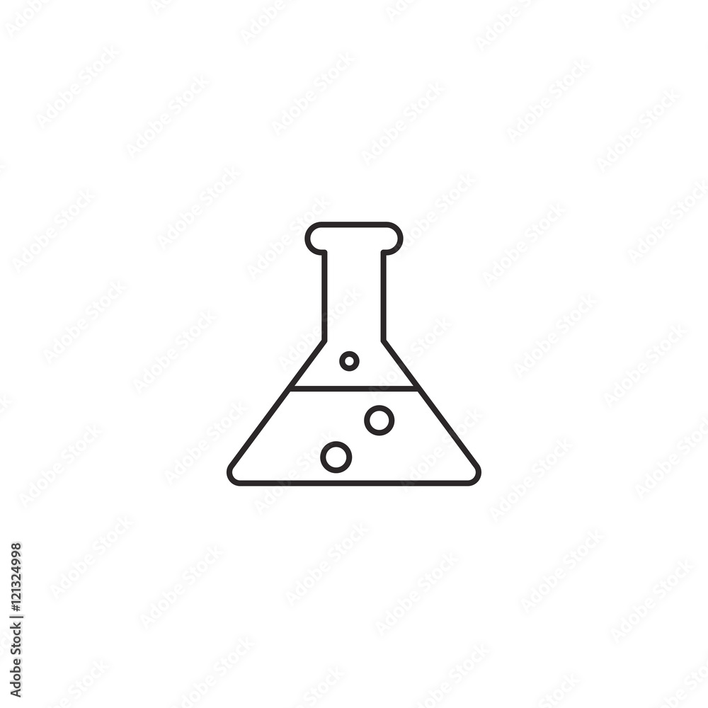 Chemistry icon outline vector illustration Chemistry icon outline vector illustration