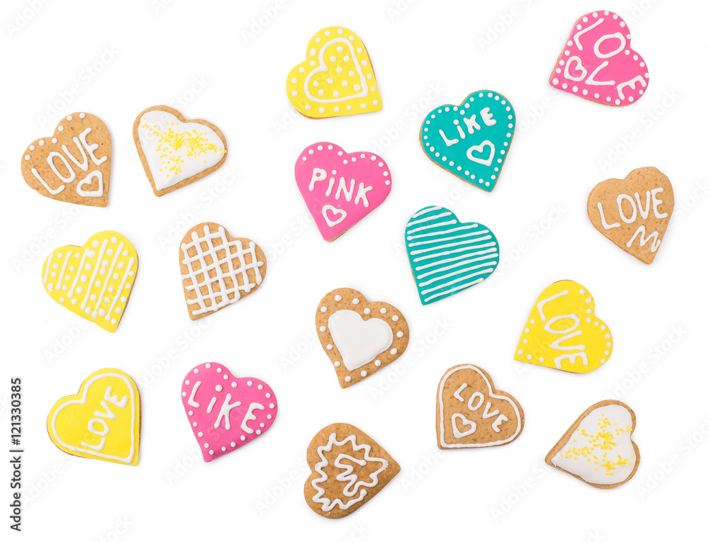 Cookies the heart Cookies the heart