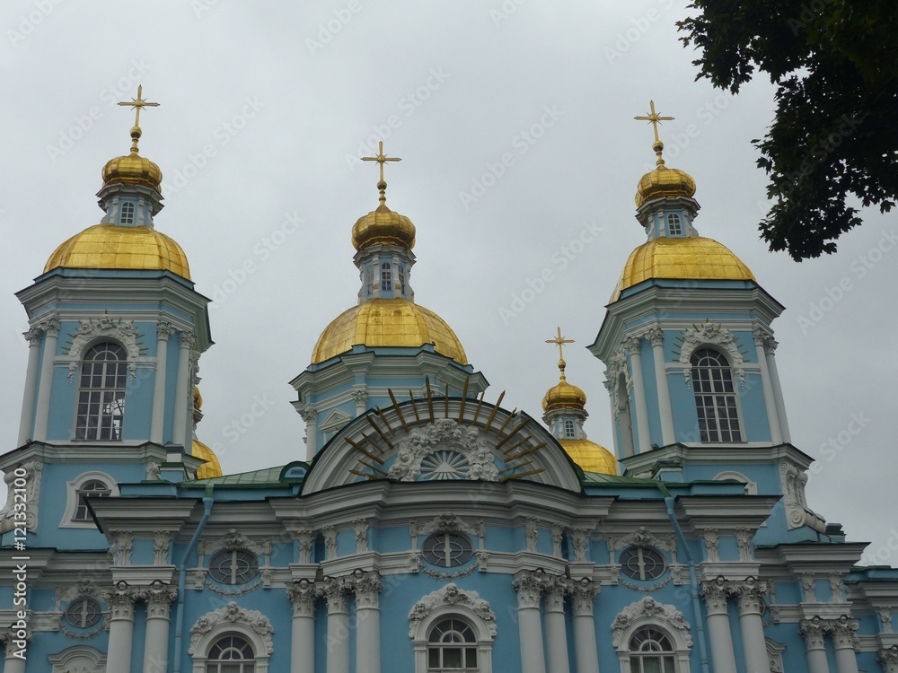 Saint Petersburg : St. Nicholas Naval Cathedral