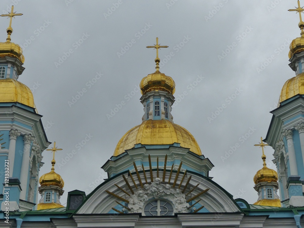 Saint Petersburg : St. Nicholas Naval Cathedral