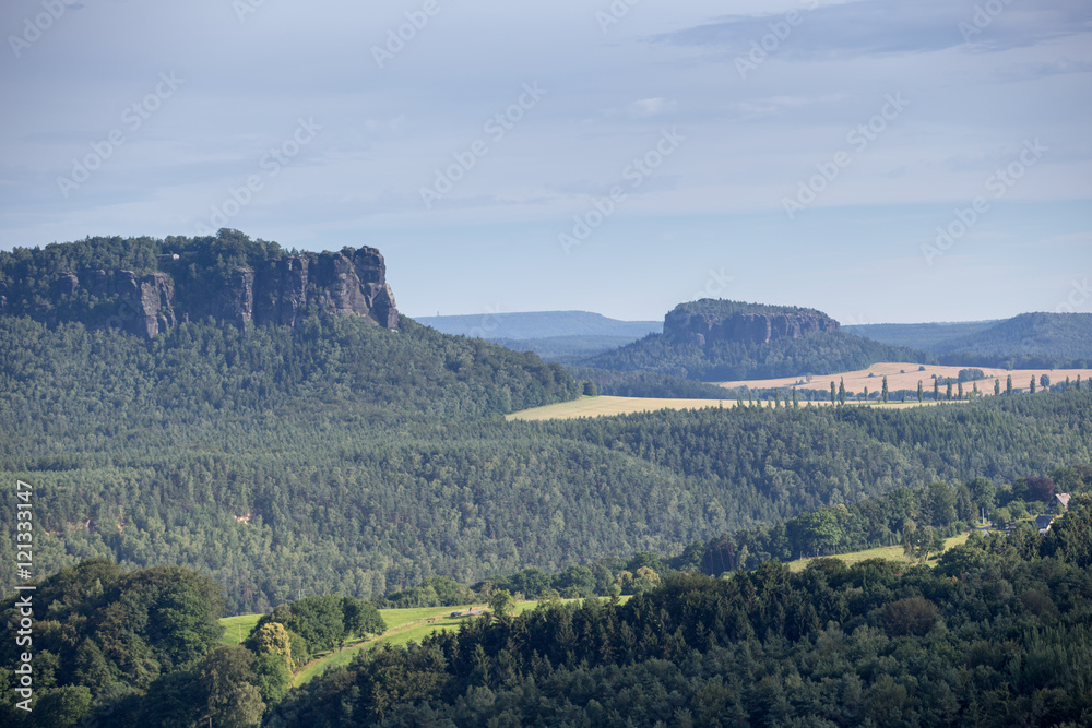 Bastei - Saxon - Germany - Valley of the river Elbe