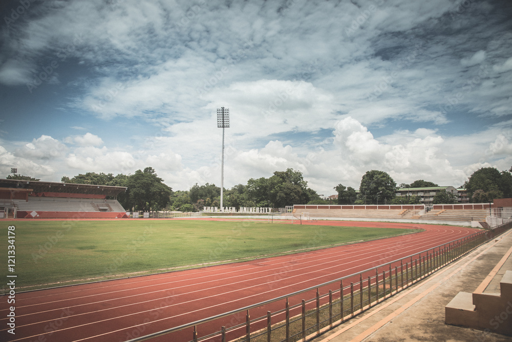 Naklejka premium stadium